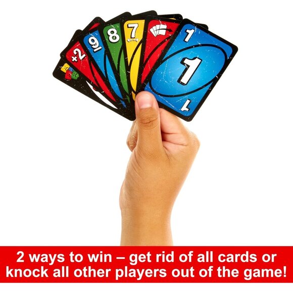 UNO Show ’em No Mercy Card Game Extra Cards Rules Penalties Family Fun - Picture 7 of 7